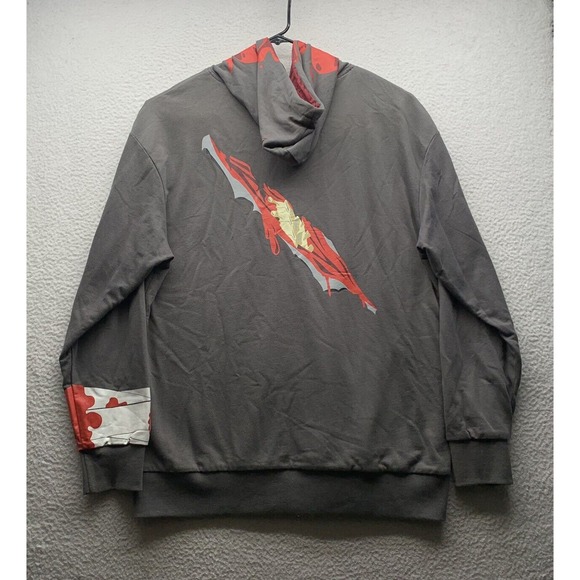 ThinkGeek Hoodie Mens 3XL Sweatshirt Zombie Walking Dead Brain Video Games Nerd - Picture 9 of 15